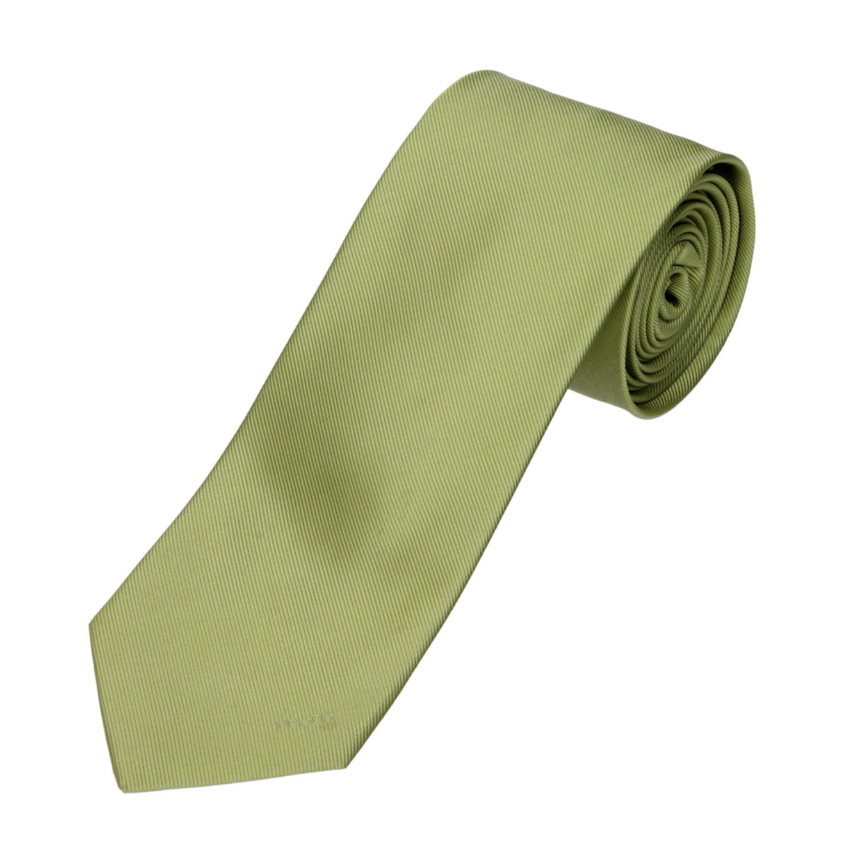 Prada Green Silk Cuffling