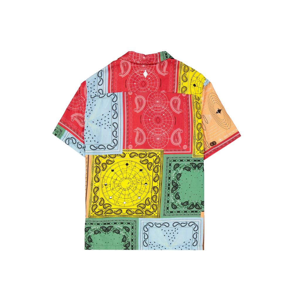 Marcelo Burlon Multicolor Viscose Pattern Shirt
