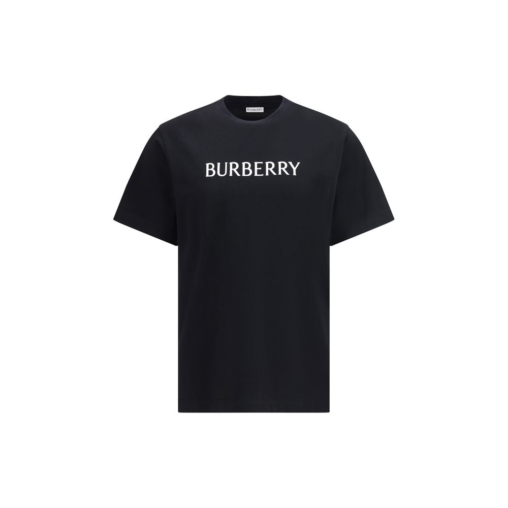 Burberry Black Cotton T-Shirt