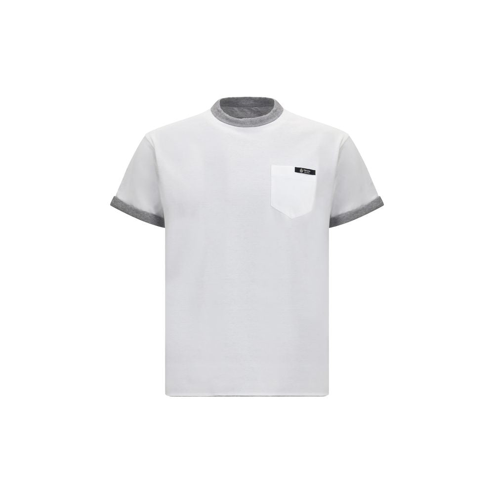 Prada White Cotton Sportswear