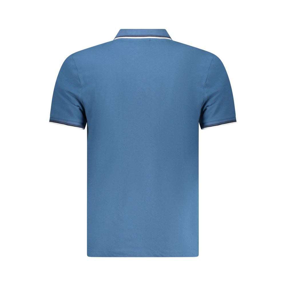 North Sails Blu Cotton Men Polo