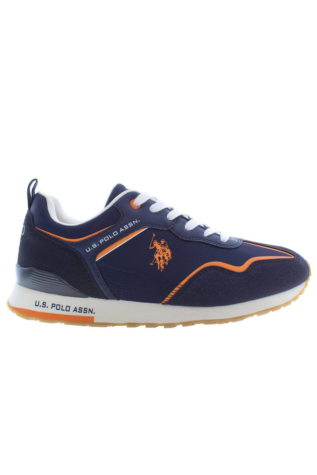 U.S. POLO ASSN. Blue Polyester Athletic Sneakers