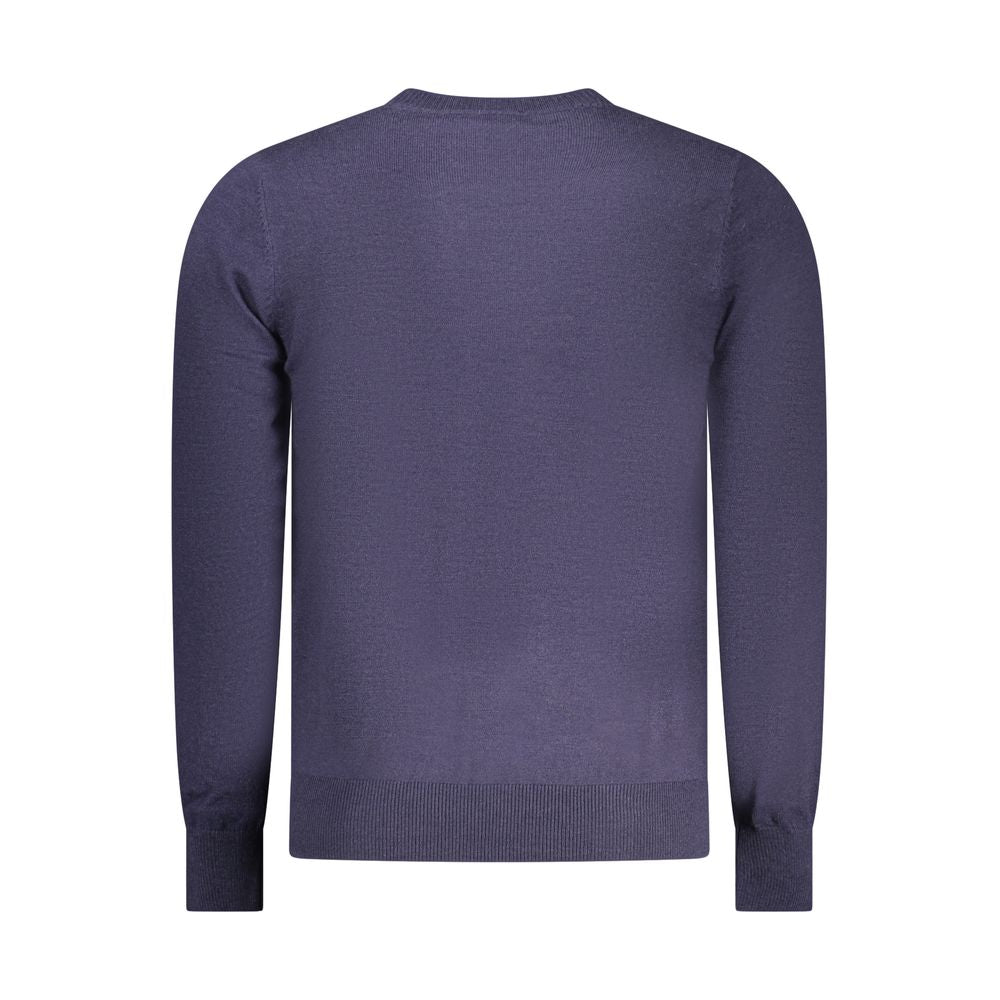 Rifle Blue Polyester Men's Sweater