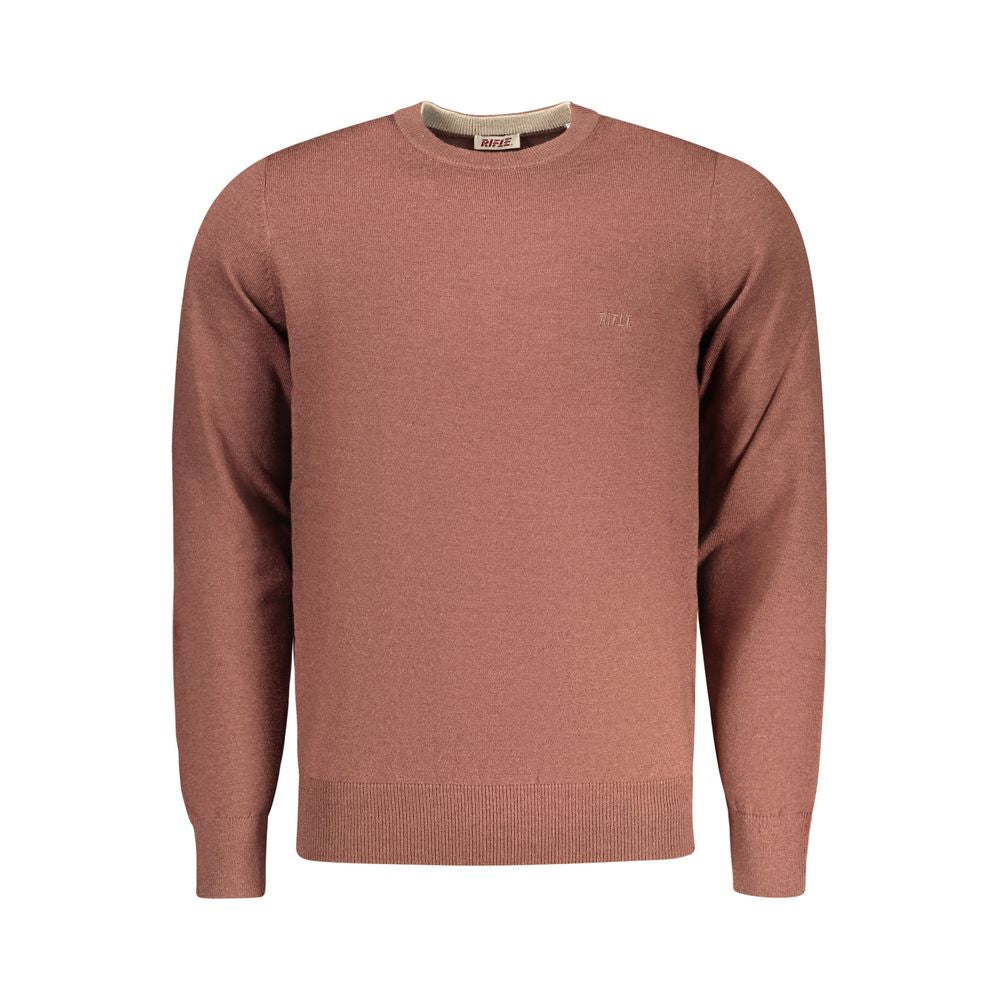 Rifle Marrone Poliestere Mens Sweater