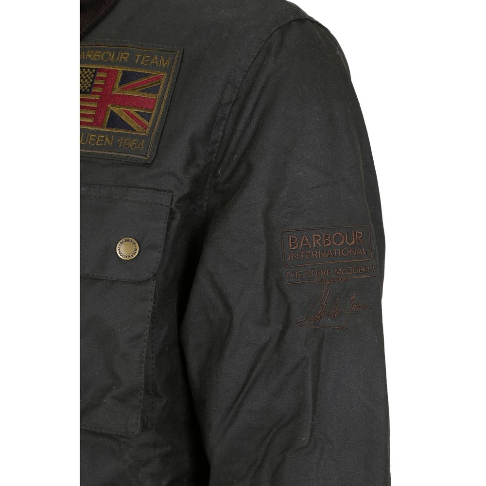 Barbour International Bicolor Cotton Coat