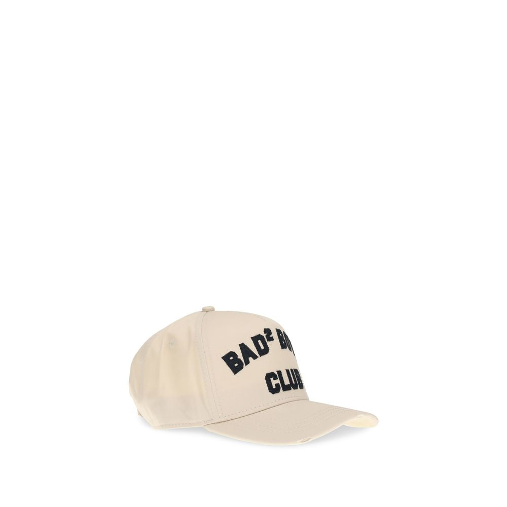 Dsquared² Cream Cotton Cap (Baseball Hat)