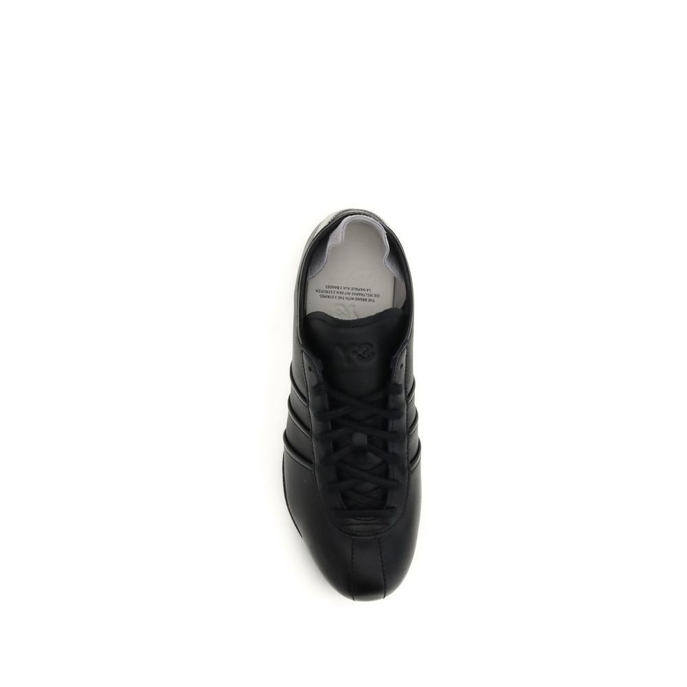 Y-3 Black Rubber Athletic Sneakers