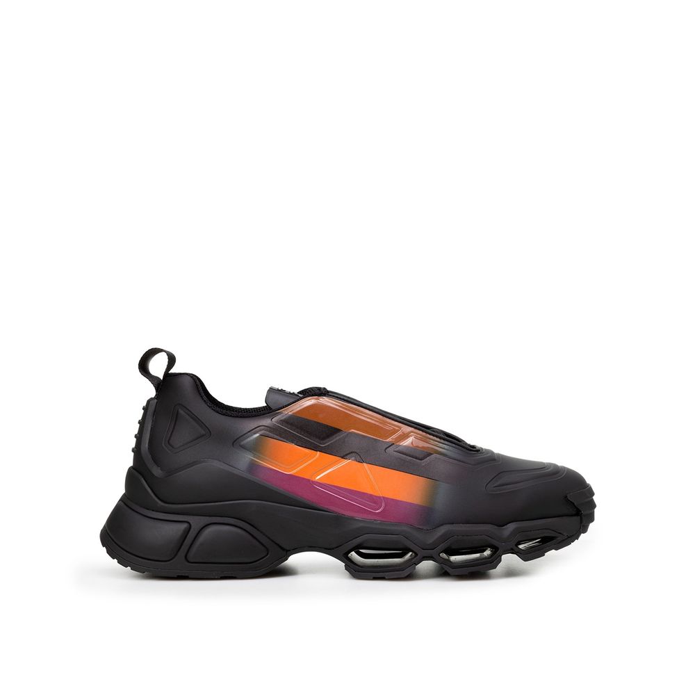 Prada Black Rubber Athletic Sneakers