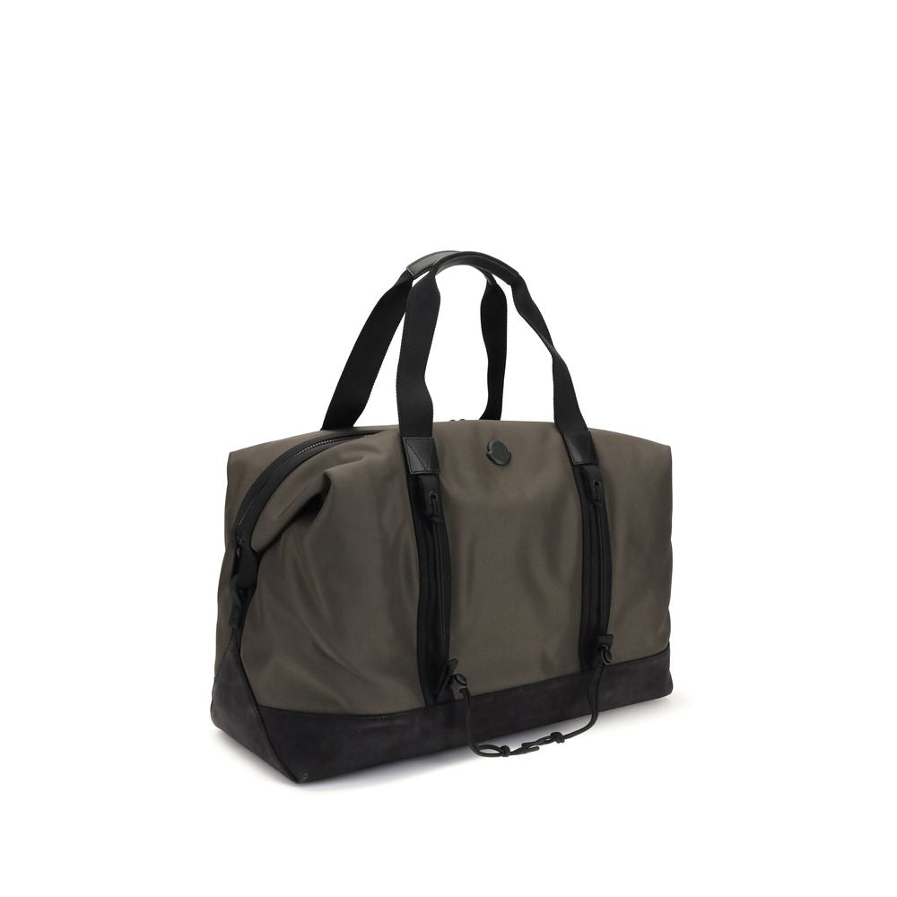 Moncler Brown Fabric Luggage And Travel