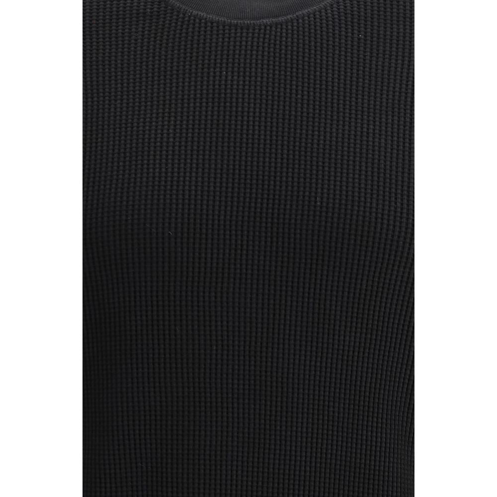 Stone Island Black Cotton Sweatshirt