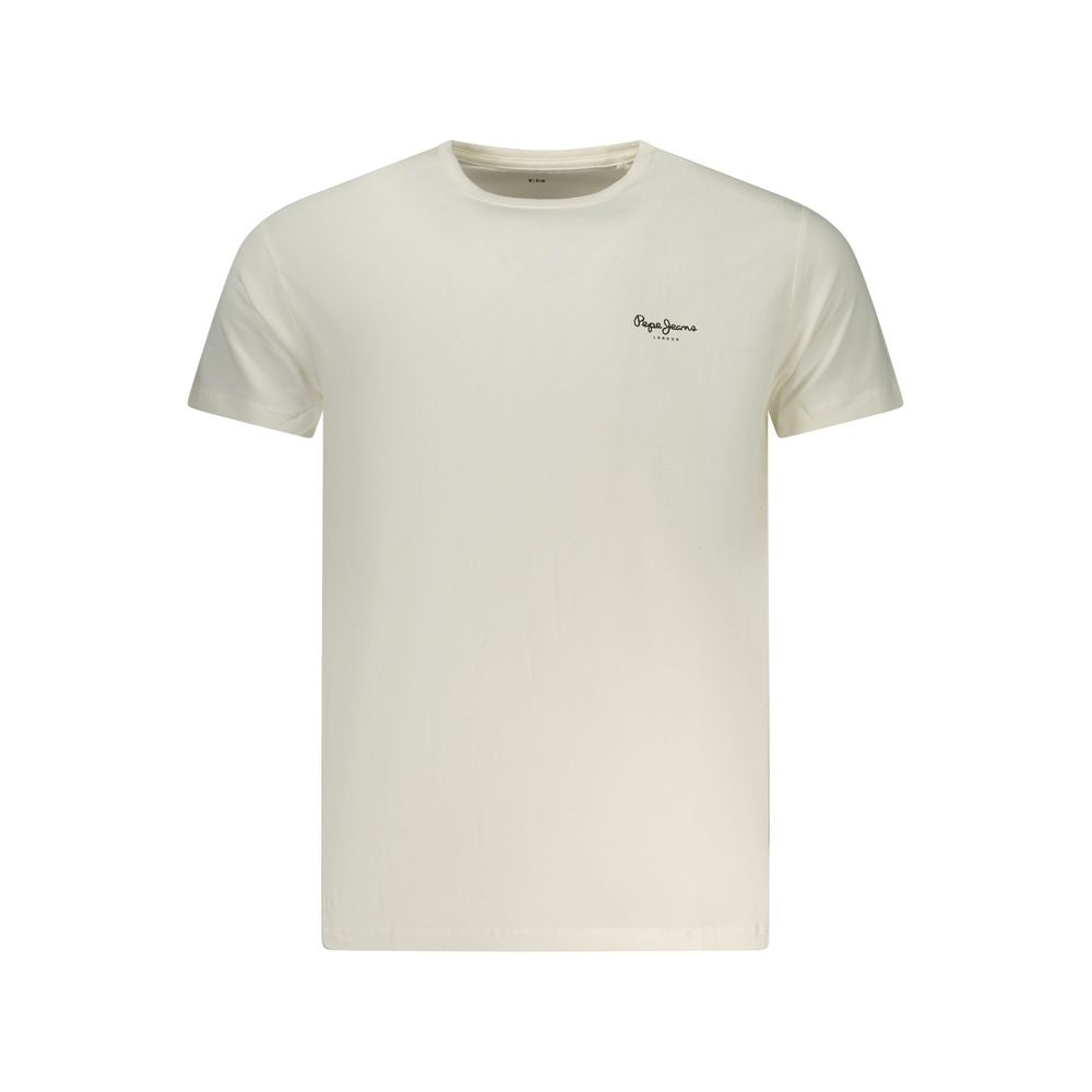 Pepe Jeans Bianco Cotton Men's T-Shirt