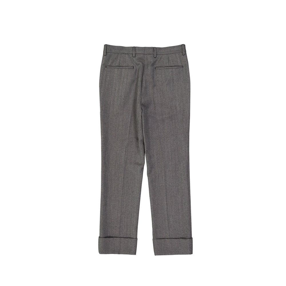 Prada Gray Wool Dress Pants