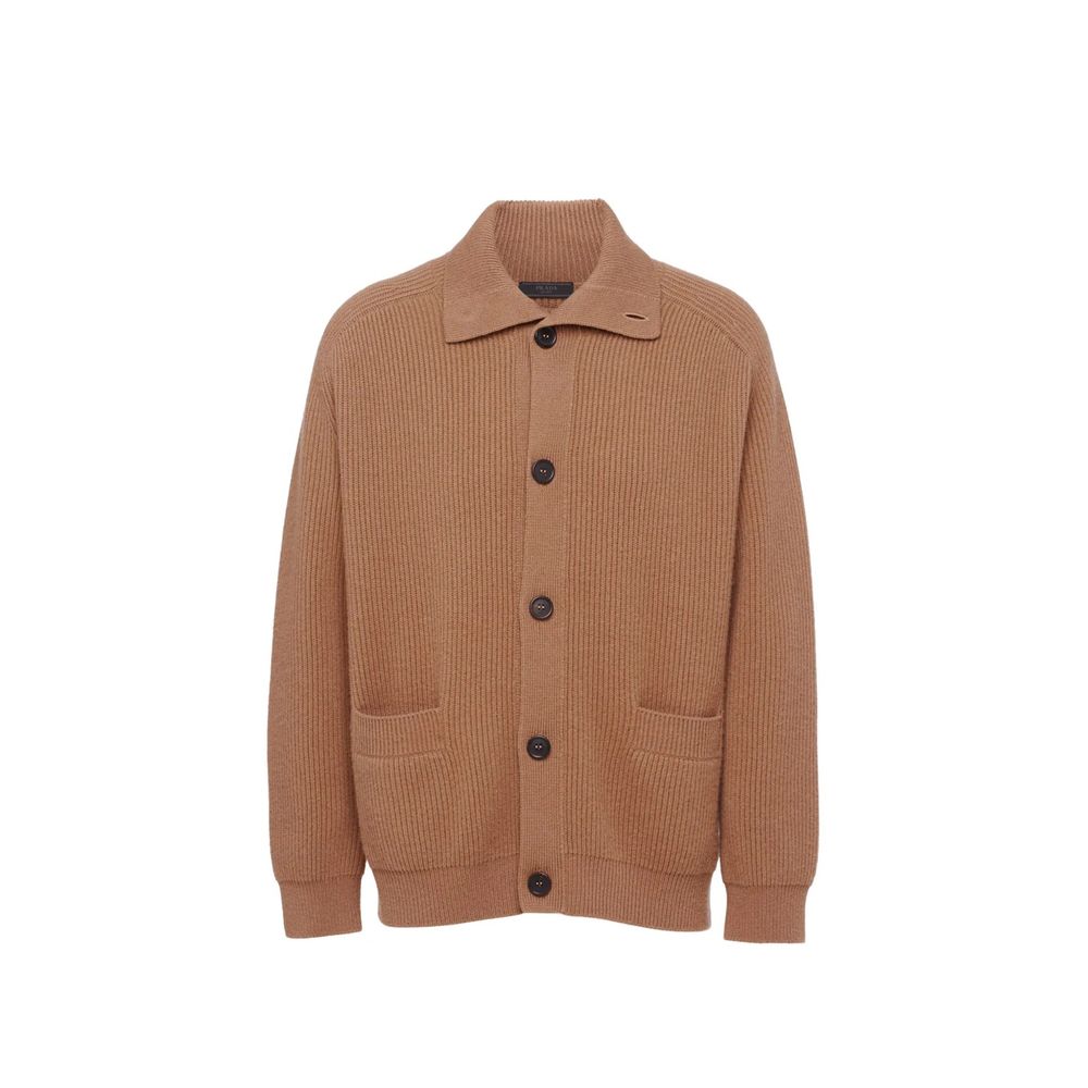 Prada Brown Cashmere Cardigan
