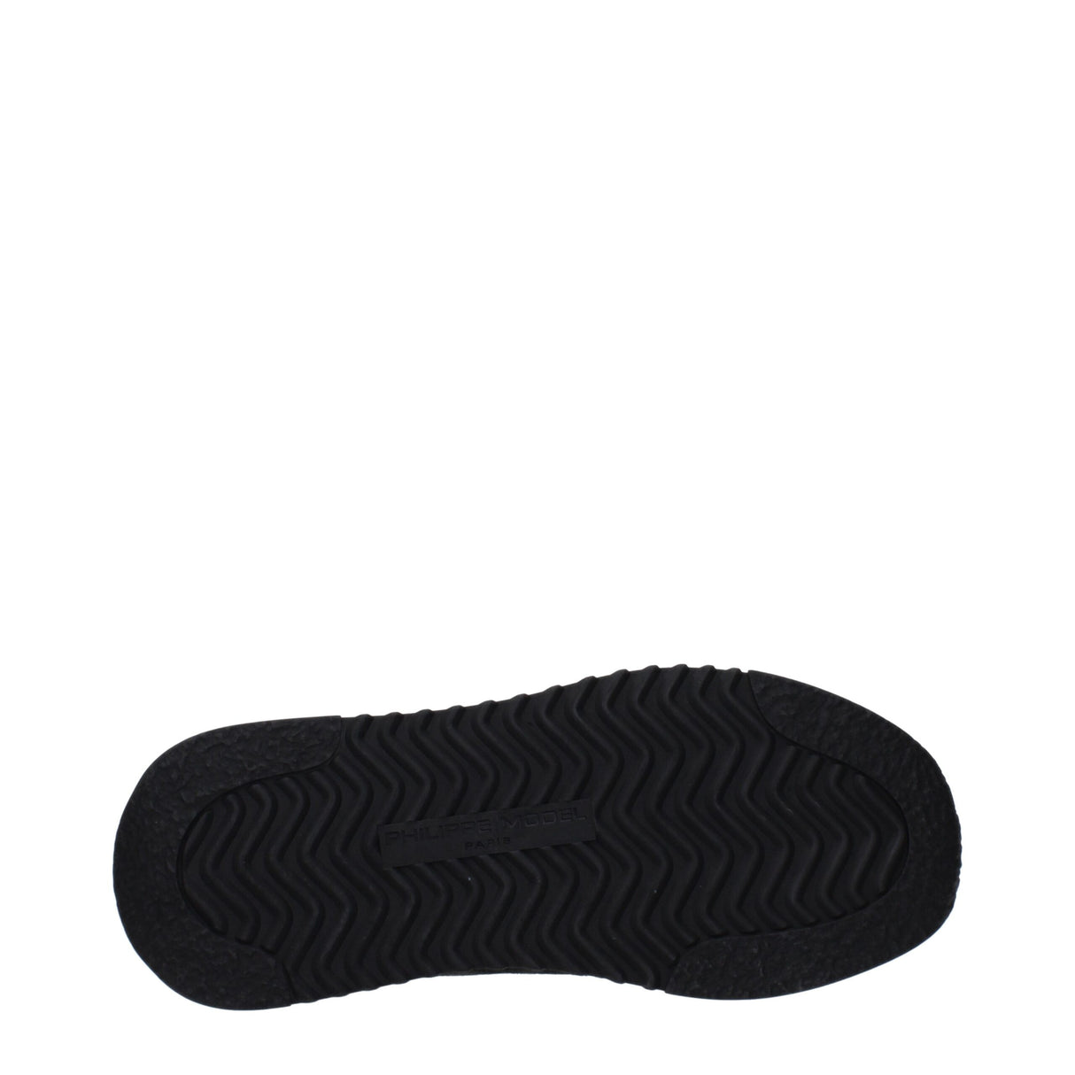 Philippe Model Blue Leather Low Top Sneakers