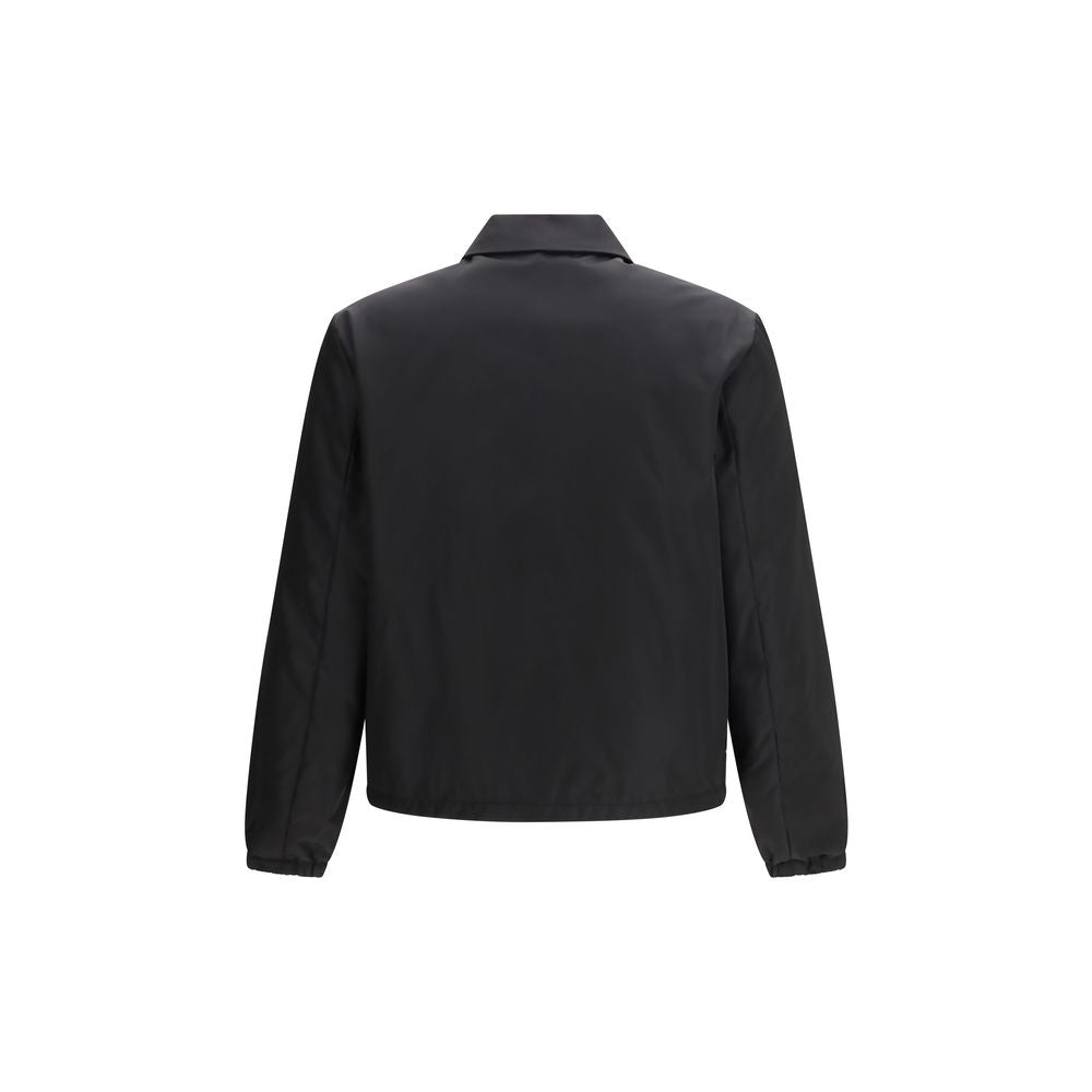 Prada Black Recycled Polyamide Coat