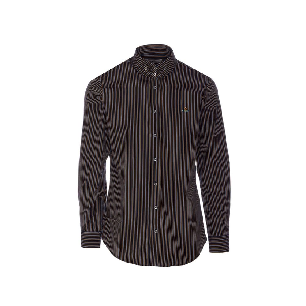Vivienne Westwood Brown Cotton Pattern Shirt