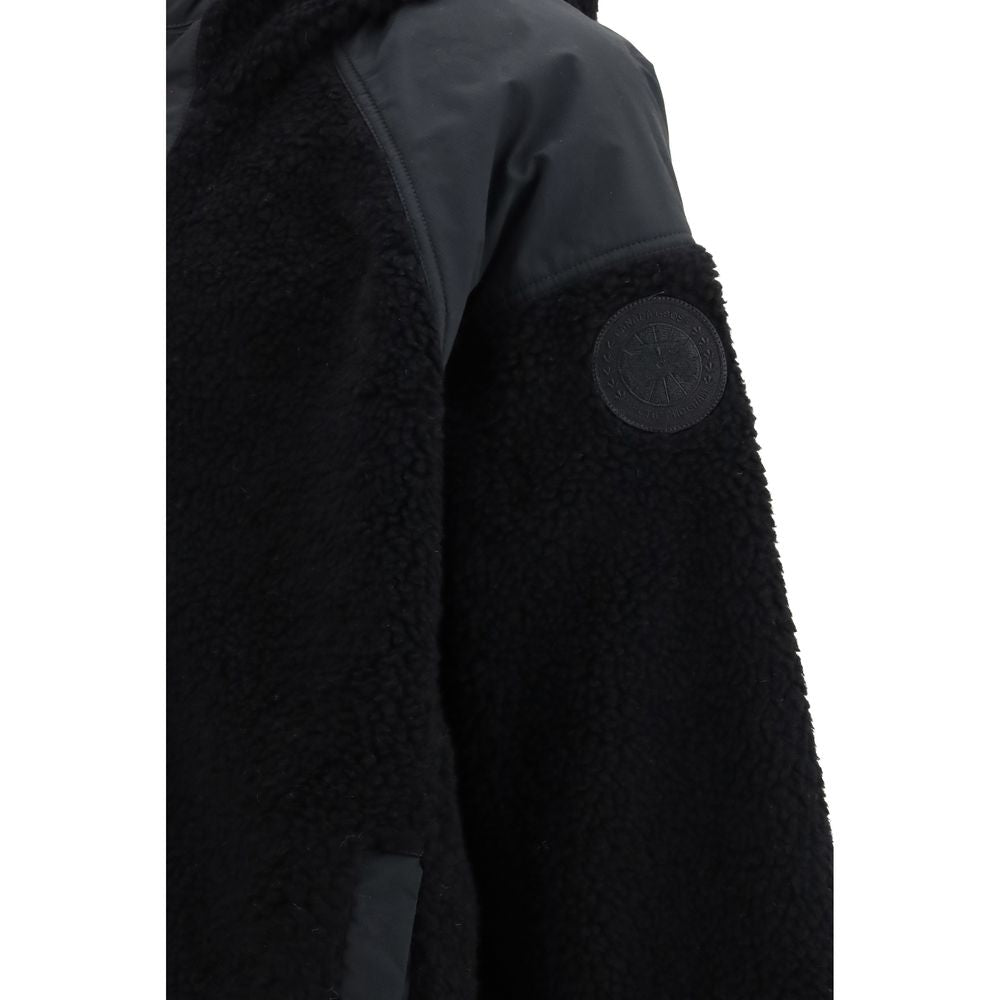 Canada Goose Black Wool Bomber