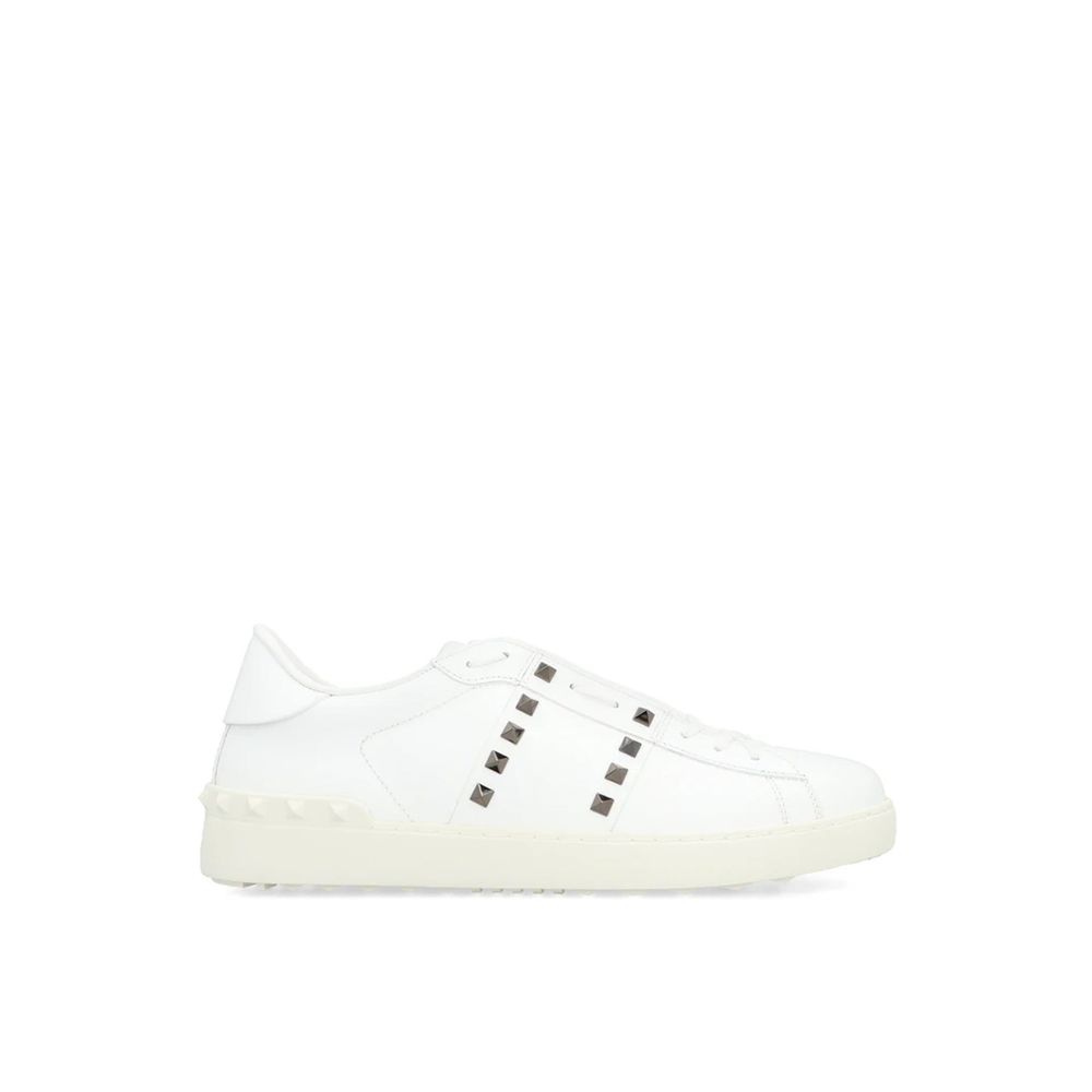 Valentino Garavani White Leather Low Top Sneakers