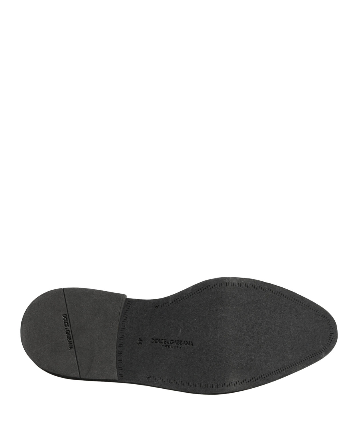 Dolce & Gabbana Silver Specchio Lace-Up Leather Dress Derby Shoes