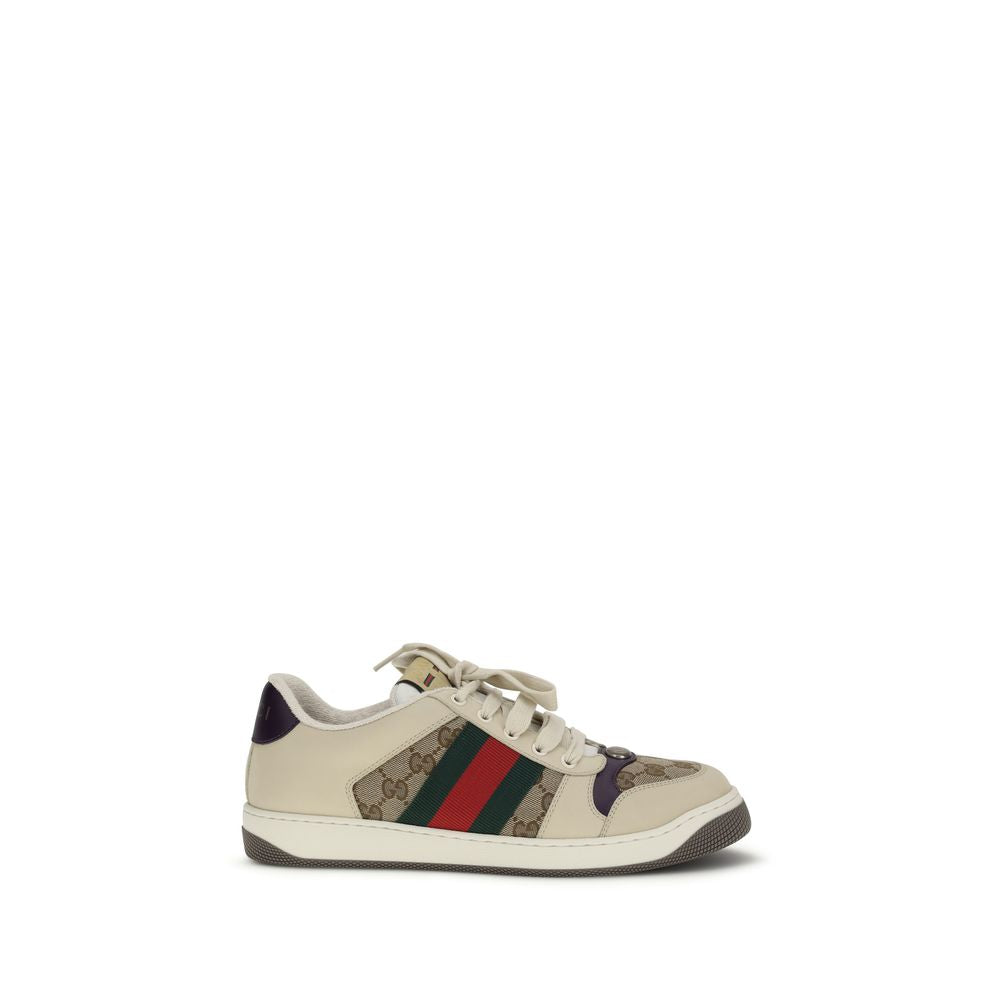Gucci Multicolor Cotton Low Top Sneakers