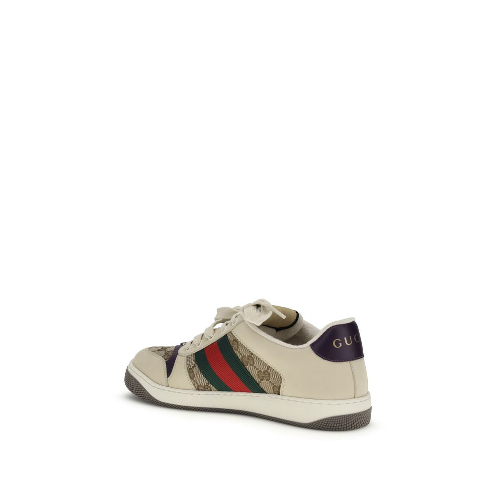 Gucci Multicolor Cotton Low Top Sneakers