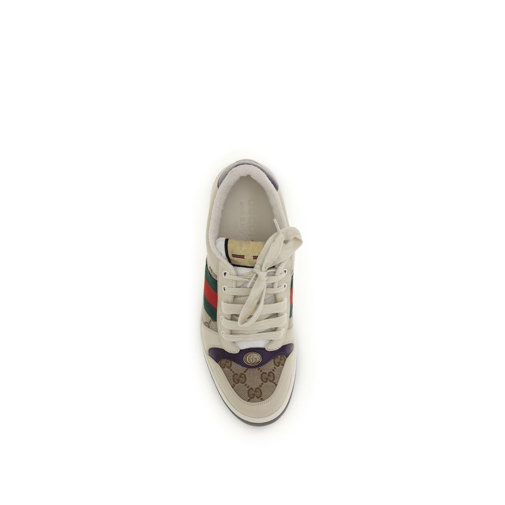 Gucci Multicolor Cotton Low Top Sneakers