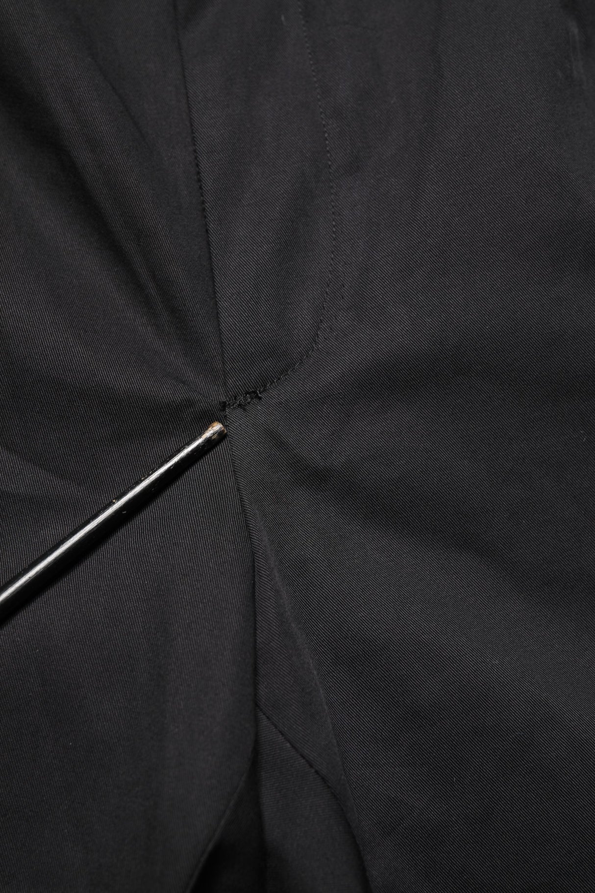 Dolce & Gabbana Black Cotton Skinny Dress Formal Trouser Pants