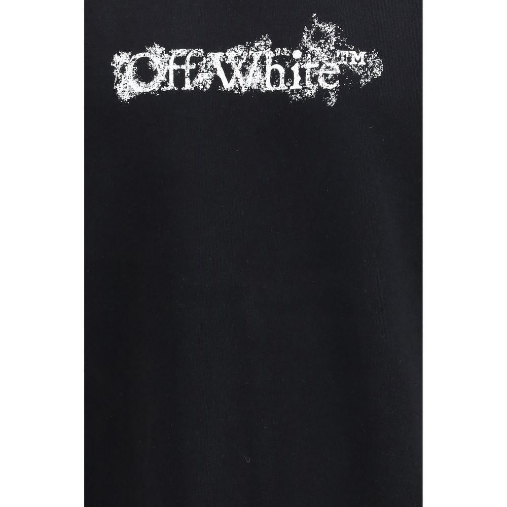 Off-White Black Cotton Sweatshirt