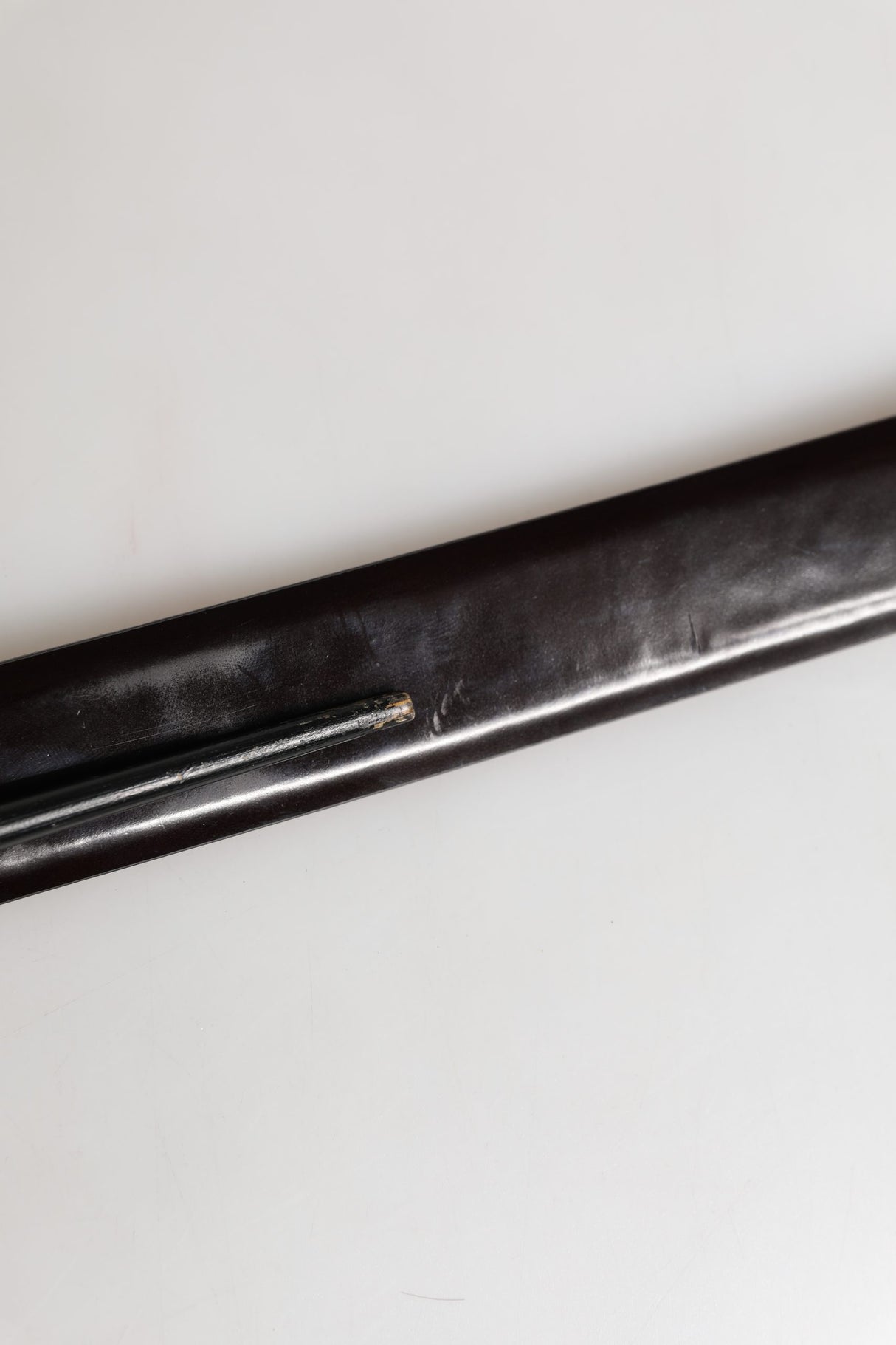 Dolce & Gabbana Men Black Calfskin Leather Metal Buckle Belt