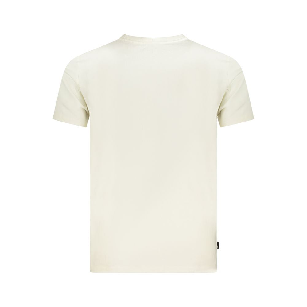 Timberland Beige Cotton Men T-Shirt