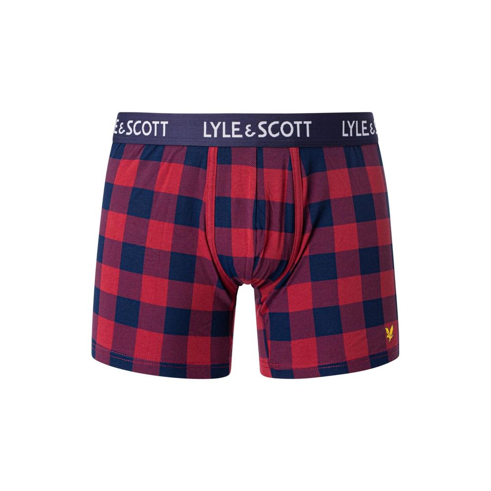 Lyle & Scott Bordeaux Cotton Boxers