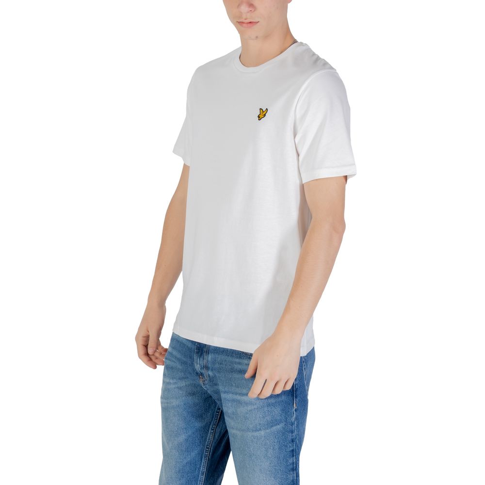 Lyle & Scott White Cotton T-Shirt