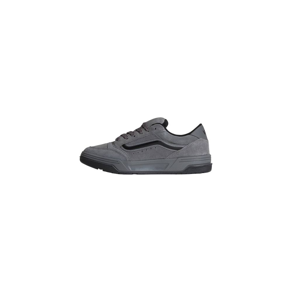 Vans Gray Suede Leather Low Top Sneakers