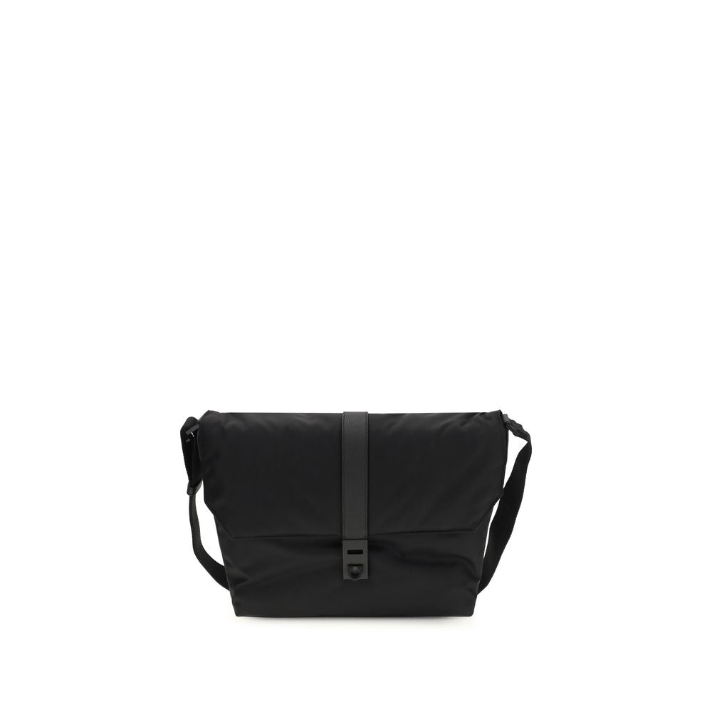 Ferragamo Black Nylon Handbag