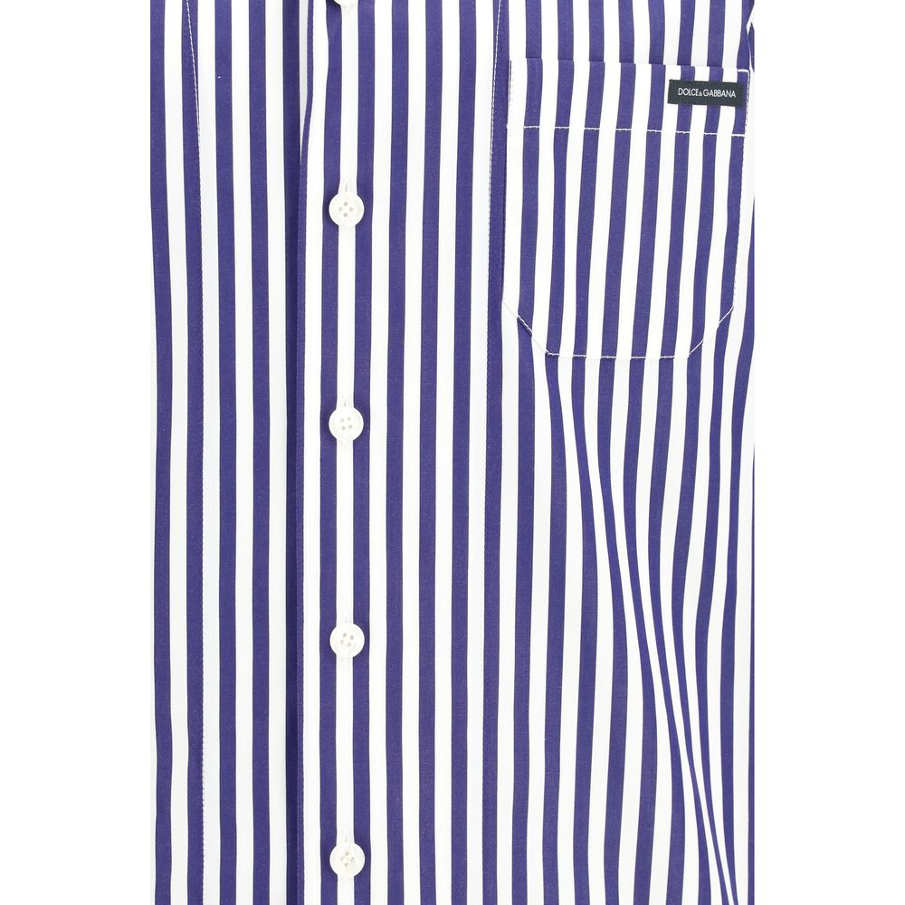 Dolce & Gabbana Multicolor Cotton Pattern Shirt