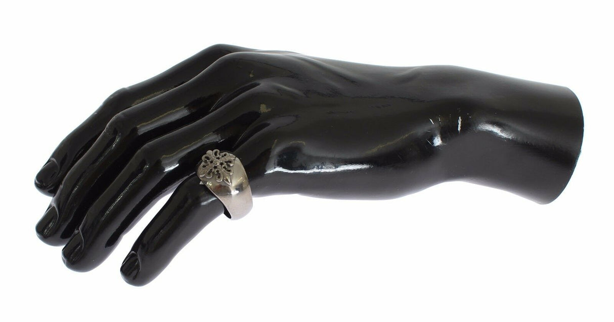 Nialaya Silver 925 Sterling Authentic Crest Ring