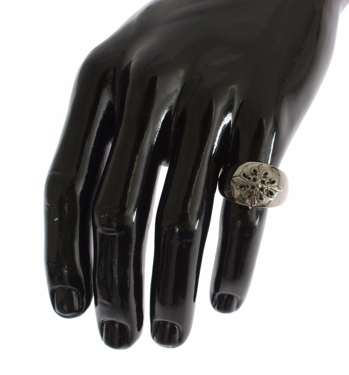 Nialaya Silver 925 Sterling Authentic Crest Ring