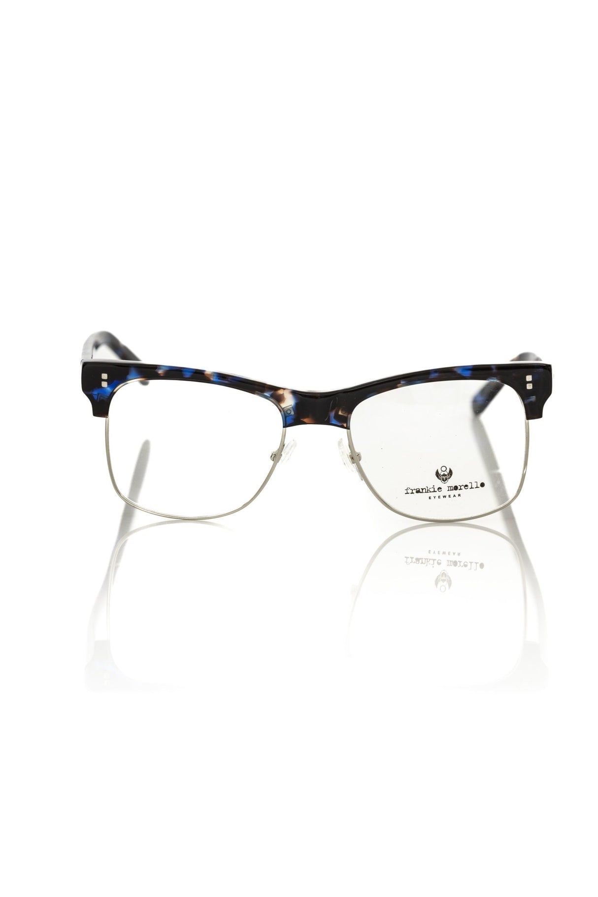 Frankie Morello Blue Metallic Men Frame