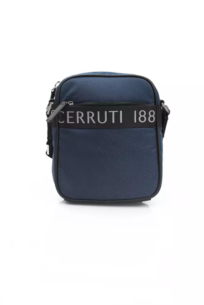 Cerruti 1881 Blue Nylon Women Crossbody Bag