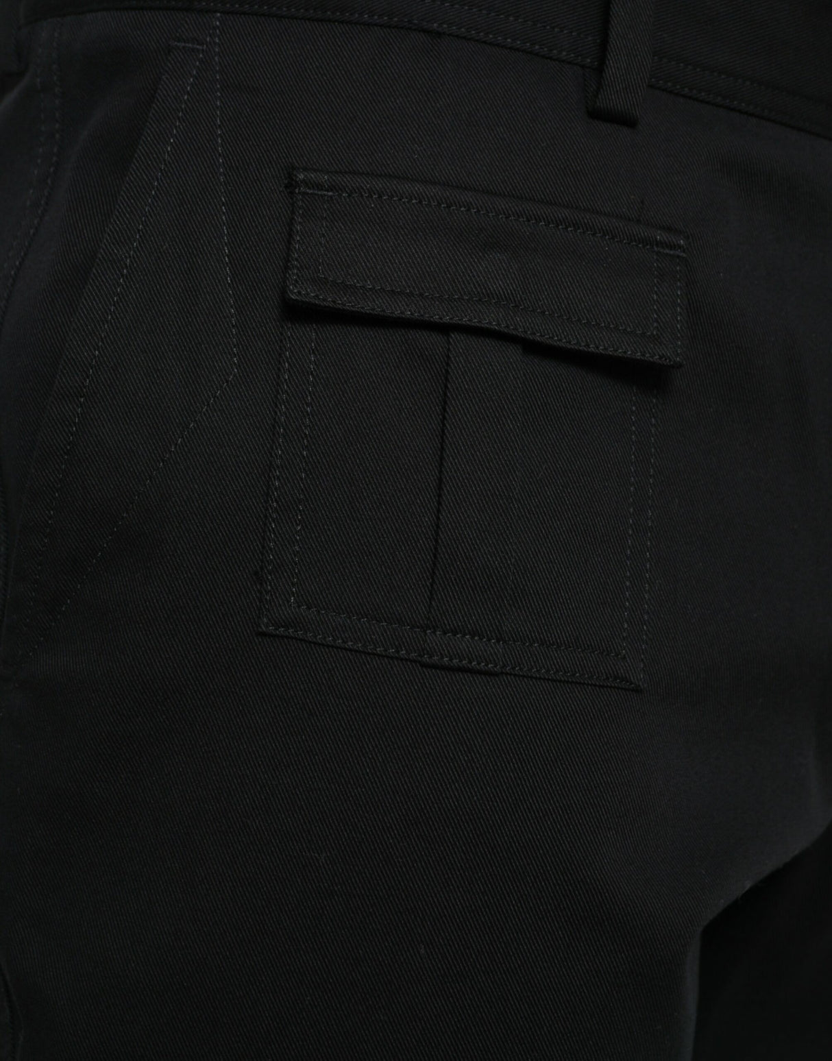 Dolce & Gabbana Black Gray slim Cotton Denim Jeans