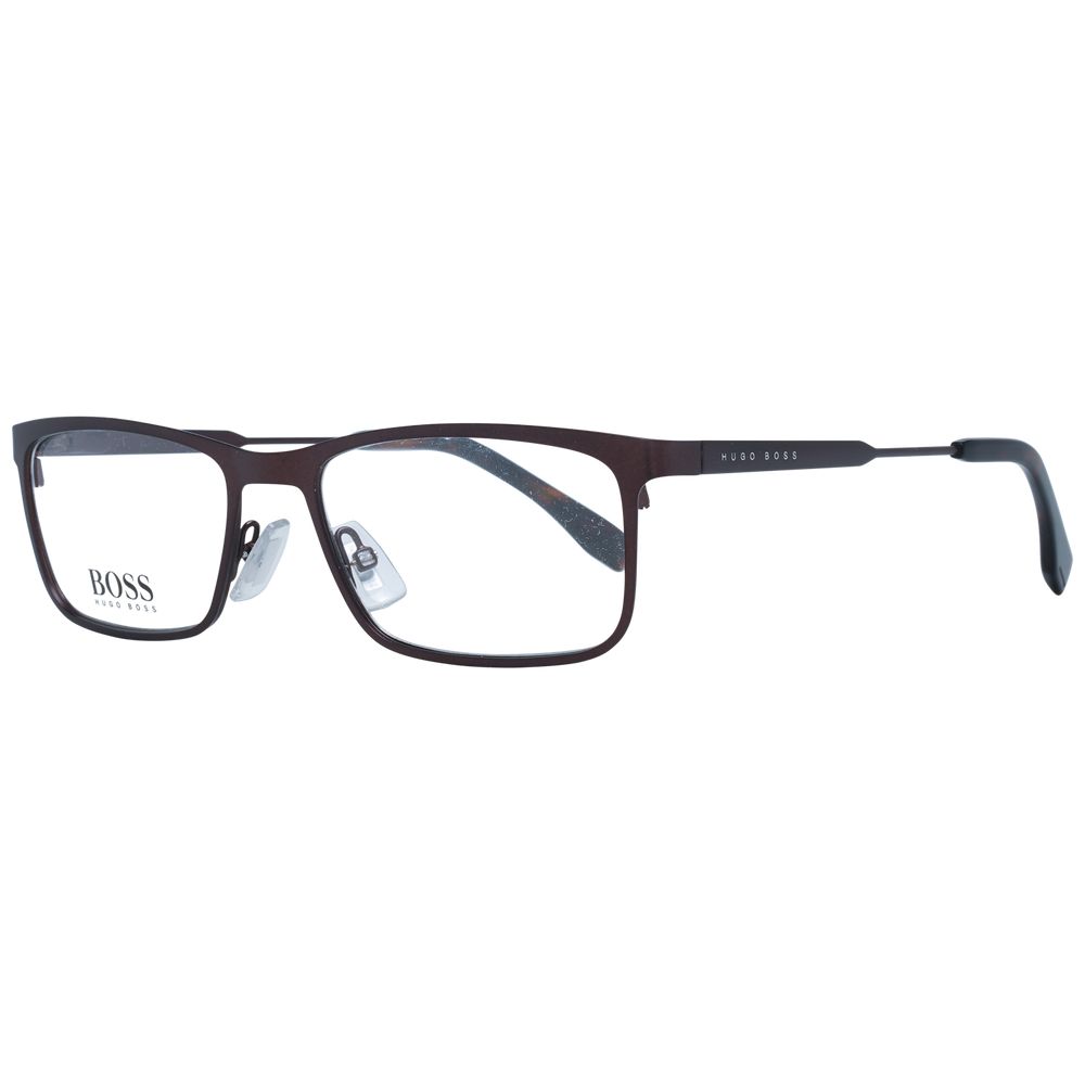 Hugo Boss Brown Men Glasses Frame