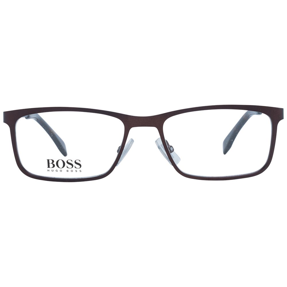 Hugo Boss Brown Men Glasses Frame