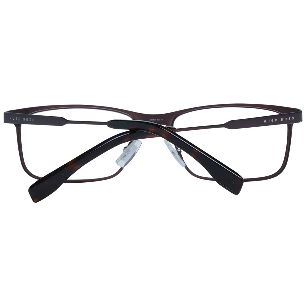 Hugo Boss Brown Men Glasses Frame