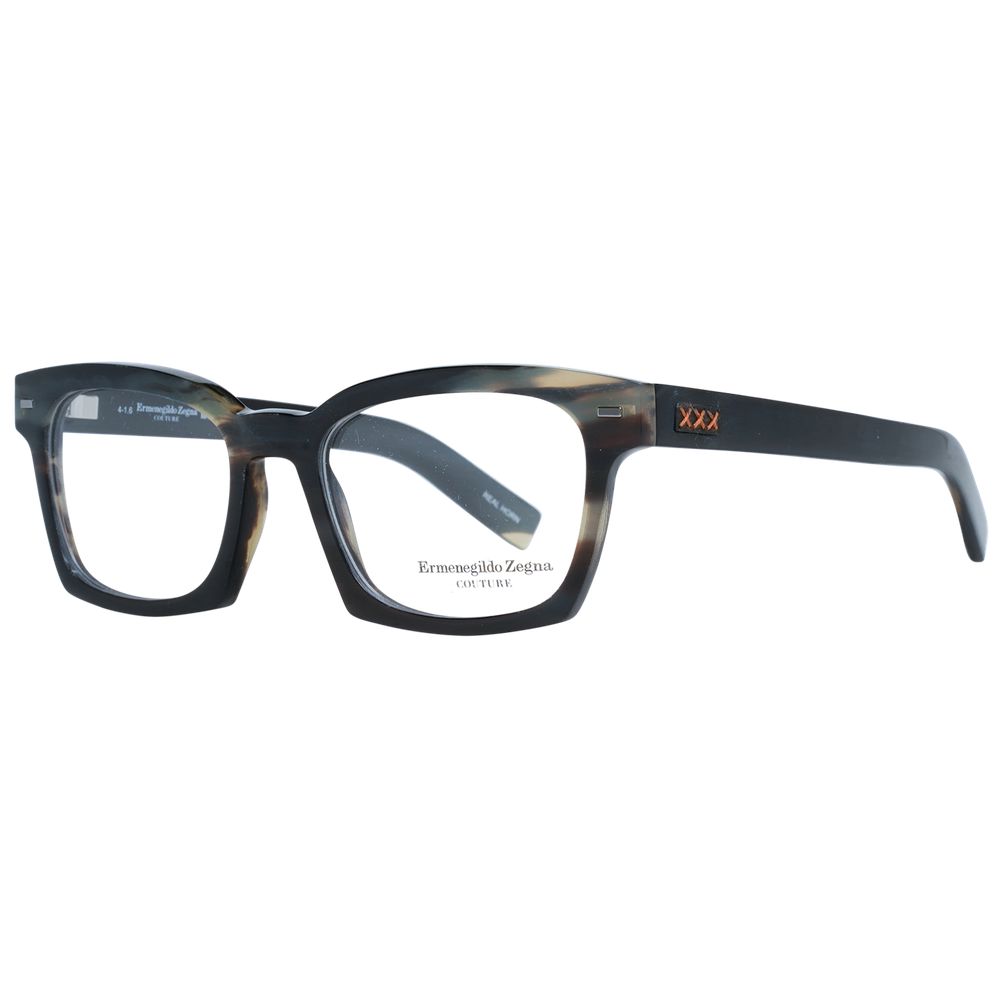 Ermenegildo Zegna Green Men Glasses Frame