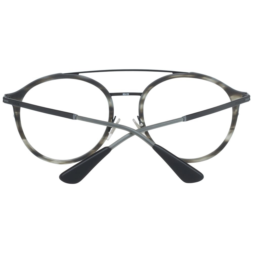 Police Gray Metal & Plastic Glasses (Frames)