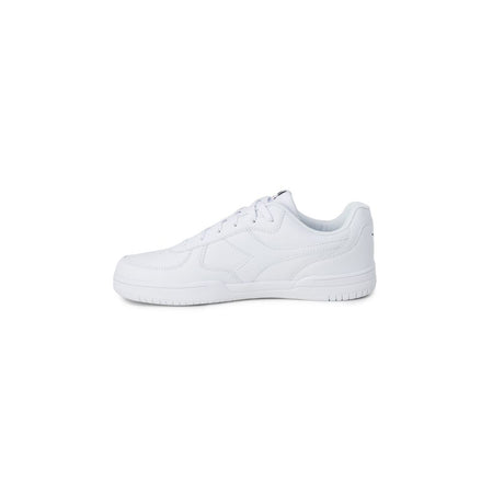 Diadora White Artificial Leather Low Top Sneakers