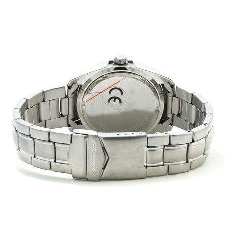 Chronotech Silver Stainless Steel Dress Watch