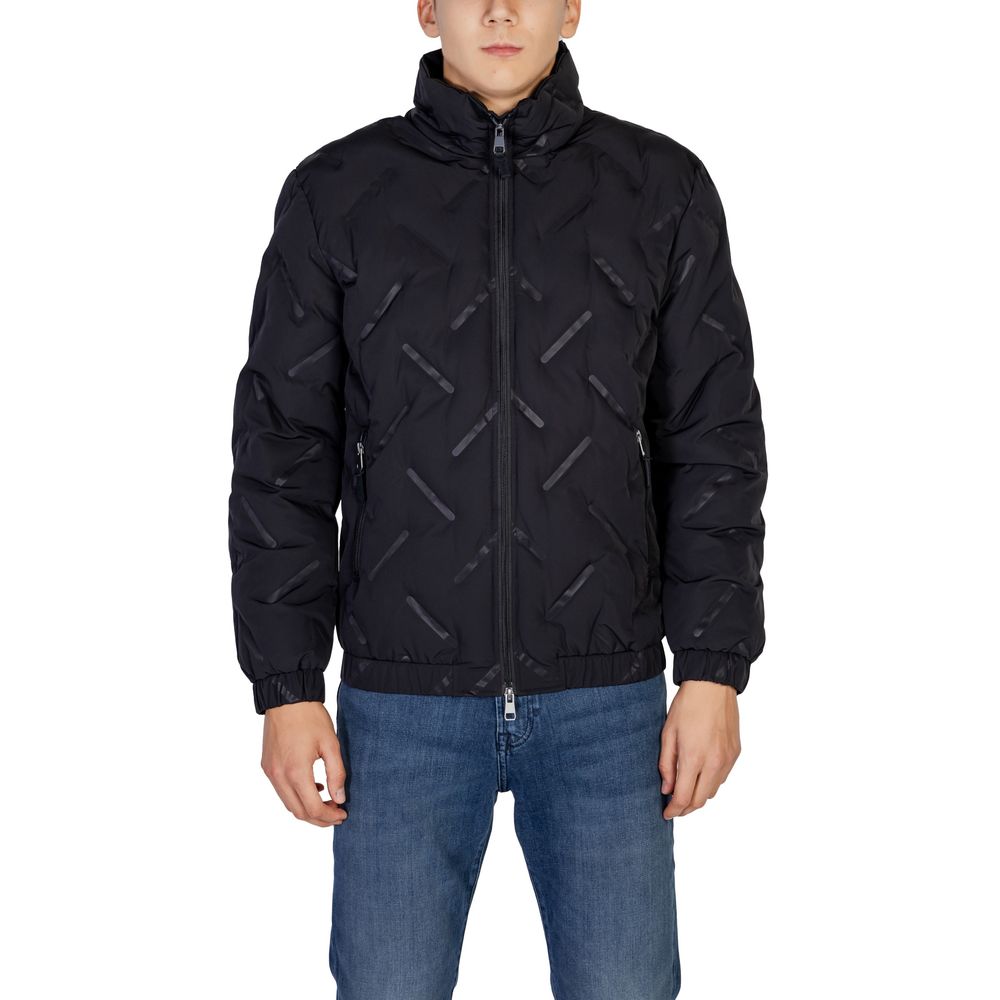 Antony Morato Black Polyester Jackets And Coat