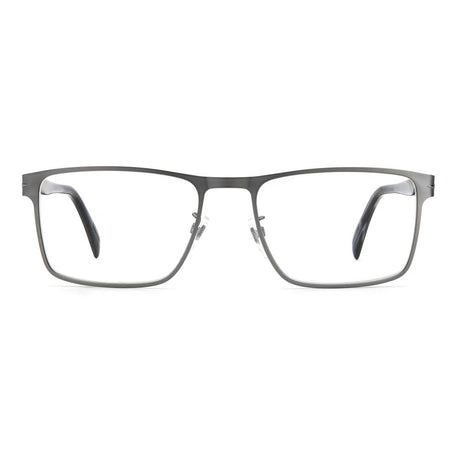 David Beckham Gray Metal Glasses (Frames)