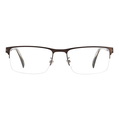 David Beckham Brown Metal Glasses (Frames)